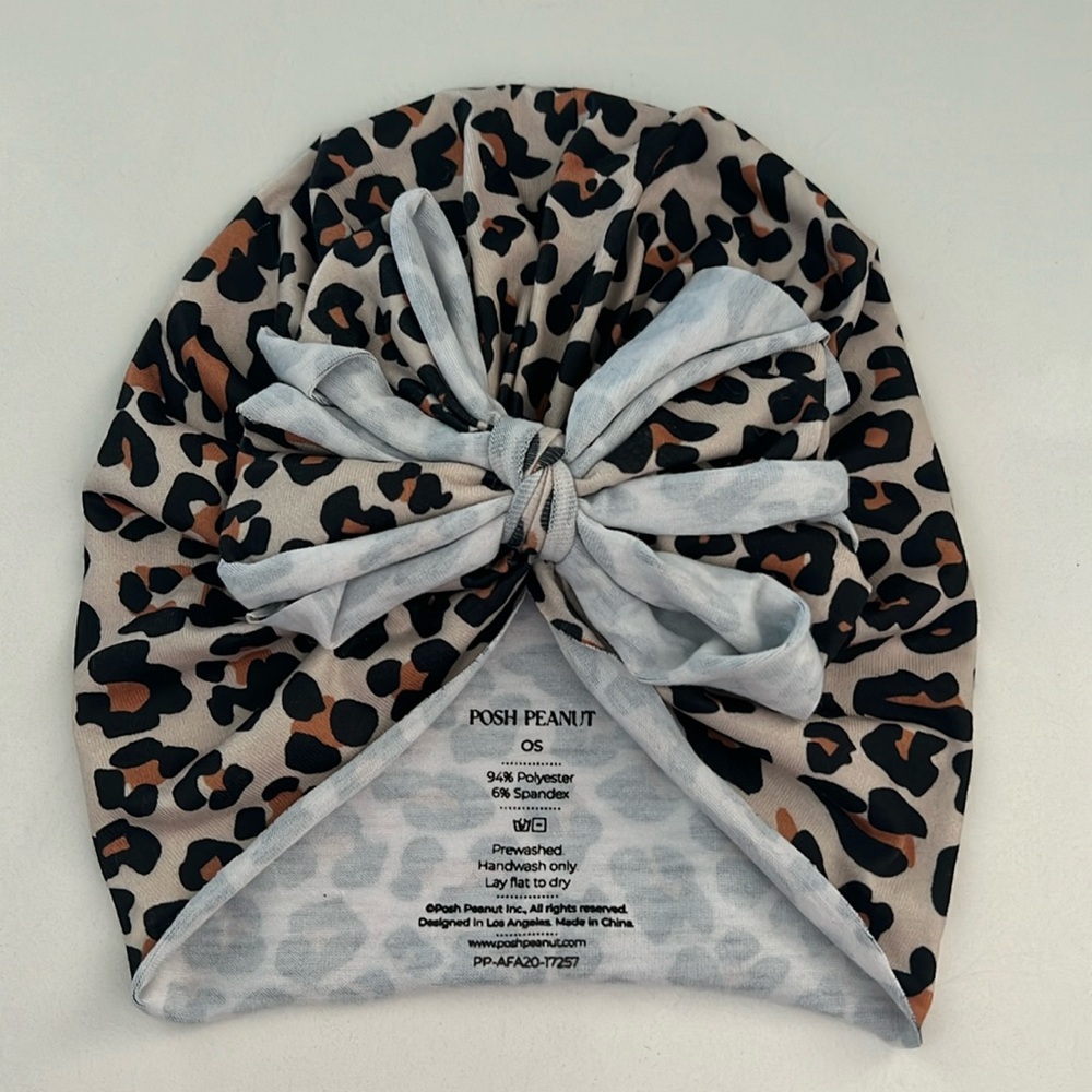 Posh Peanut bow turban